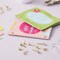 500 Pieces Mini Metal Brads for Crafts, Split Pin Brass Paper Fasteners for Scrapbooking, Handmade Cards, DIY Projects, 5 Assorted Sizes (0.37-Inch to 1-Inch Brads)